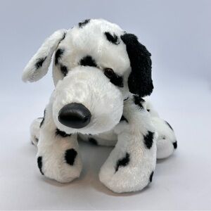 Ganz Webkinz Dalmation Puppy Dog Plush Black White Stuffed Animal HM123 No Code